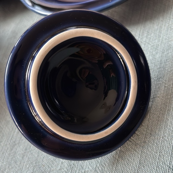 Fiestaware Cobalt Blue Sugar and Creamer Set - Picture 12 of 12